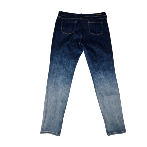 Kut From The Kloth Jeans Womens 14 36x31 Jennifer Ultra Skinny Medium Wash Blue - Picture 2 of 15